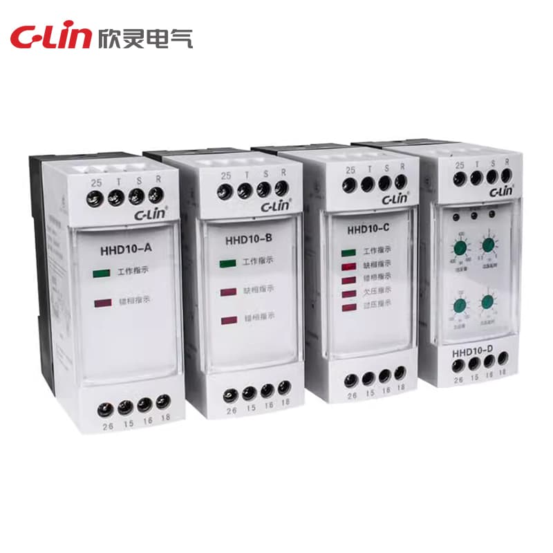 Over Voltage/Under voltage, Phase Failure, Phase Sequence Voltage HHD10 Series